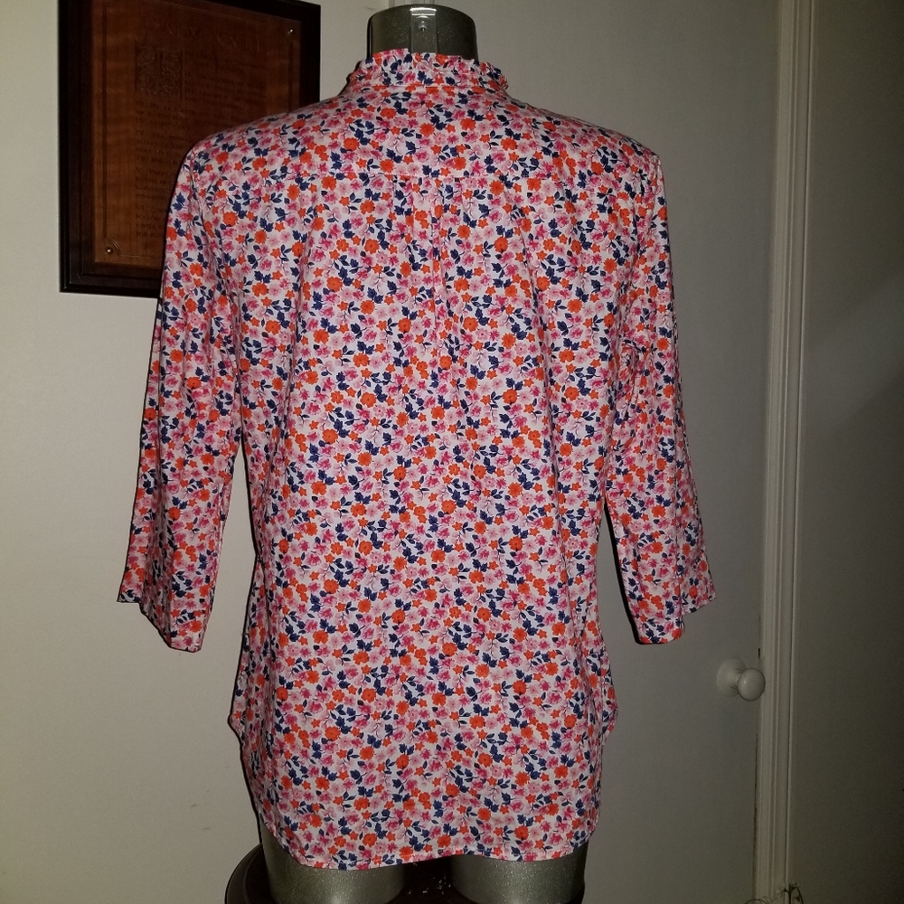 Talbots Button Down Top - image 6